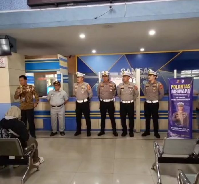 Satlantas Polres Sukabumi Kota Gelar Polantas menyapa wajib pajak
