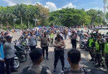 Wah! Polresta Bandung Gelar Patroli Gabungan Skala Besar, Sasar Premanisme hingga Parkir Liar Polresta Bandung