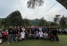 Pengukuhan Member HPCI Sukabumi Chapter Angkatan IV, Perkuat Solidaritas dan Edukasi Berkendara Aman Bersama HPCI Bekasi Chapter Pengukuhan Member
